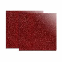 xTool 3 mm Red Glitter Acrylic Sheets (2-Pack)
