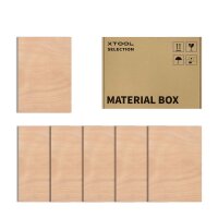 xTool 2,5 mm Mahogany Plywood (6-Pack)