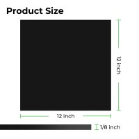 xTool 3 mm Black Acrylic Sheets (3-Pack)